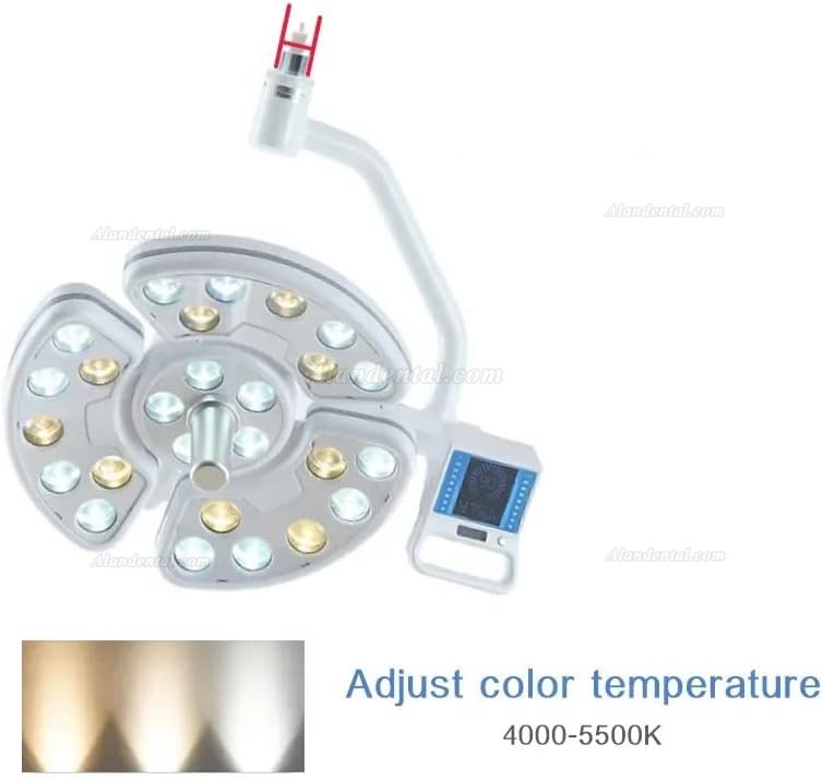 Saab KY-P138-2 Ceiling Mounted Dental Shadowless Surgical Lamp Operation Light 52 LEDs